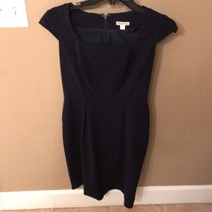 Navy blue work dress